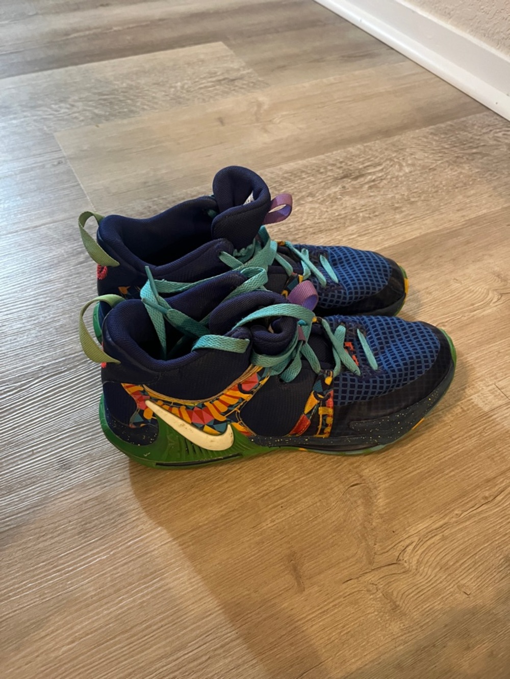Nike LeBron Witness big shoes